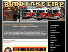 Tablet Screenshot of buddlakefire.org